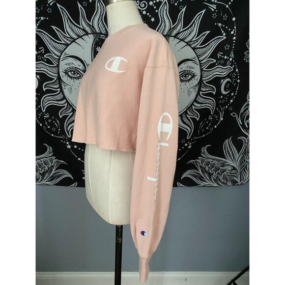 Champion Womens Reverse Weave Cropped Sweatshirt  XS - Picture 6 of 6